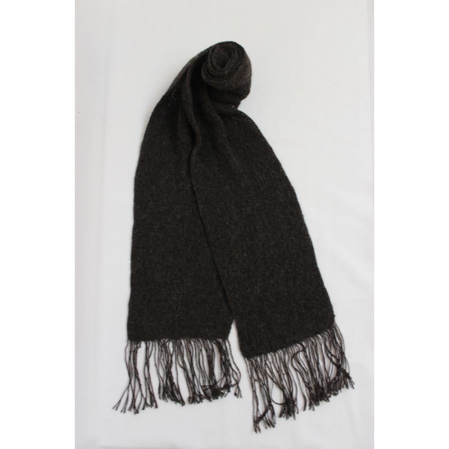 手編み アルパカ100％フリンジマフラー(送料込み） : アンデス雑貨