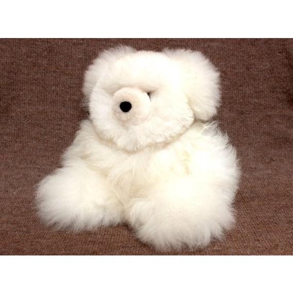 100 ベビーアルパカ毛 ぬいぐるみ くま ホワイト Dhlエクスプレス送料無料 円 9800円 Oso Pel 001 アンデス雑貨 通販 Yahoo ショッピング