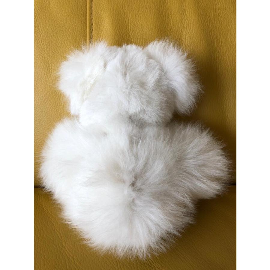 100 ベビーアルパカ毛 ぬいぐるみ くま ホワイト Dhlエクスプレス送料無料 円 9800円 Oso Pel 001 アンデス雑貨 通販 Yahoo ショッピング