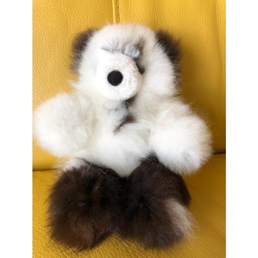 希少 100 ベビーアルパカ毛 ぬいぐるみ くま ベージュコンビネーション Dhlエクスプレス送料込み 最新の激安 Zoetalentsolutions Com