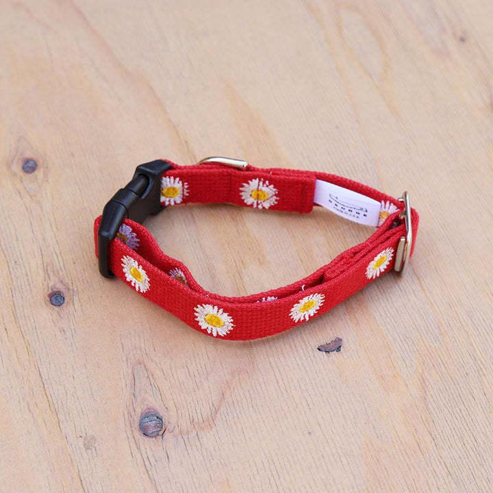 GEORGE｜ジョージ デイジーカラー / レッド S : andg Dog&Outdoor 