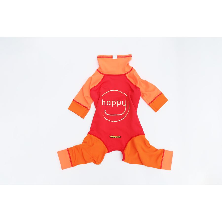 犬服 GEORGE｜ジョージ happy 4legs / ECO BLUE 5号 春夏 犬の服 ワンコ服 ドッグウェア 小型犬 ロンパース 送料無料 おしゃれ かわいい 涼しい 水遊び 速乾の画像
