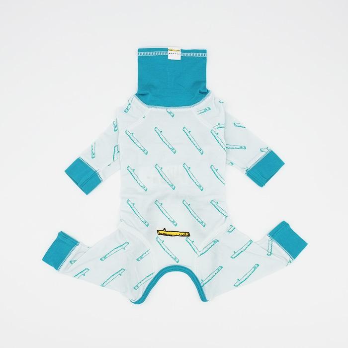 犬服 GEORGE｜ジョージ GEO 25' STICK WAVE 4leg / TENCEL 3号 4号 春夏 犬の服 ドッグウェア 小型犬 ロンパース おしゃれ かわいい 速乾の画像