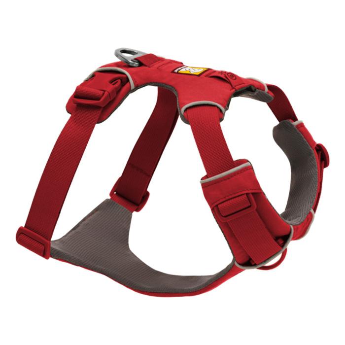 ラフウェア ハーネス 逃走防止 室内1度試着（シェルティの女の子1歳） 犬 中型 RUFFWEAR｜ラフウェア フロントレンジ ハーネス 小型犬 中型犬 大型犬