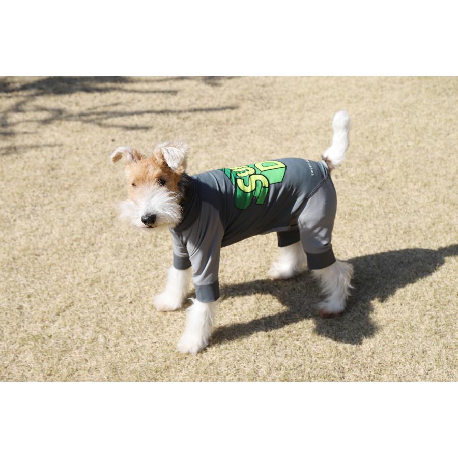 犬服 seven seas dog｜セブンシーズドッグ SUPER DOG 4legs / ECO BLUE 3-4号 春夏 犬の服 小型犬 ロンパース 送料無料 おしゃれ かわいい 涼しい 水遊びの画像
