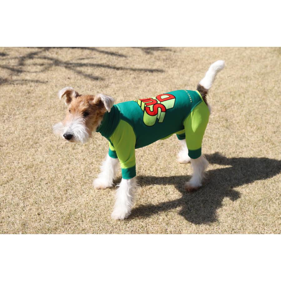 犬服 seven seas dog｜セブンシーズドッグ SUPER DOG 4legs / ECO BLUE 3-4号 春夏 犬の服 小型犬 ロンパース 送料無料 おしゃれ かわいい 涼しい 水遊びの画像