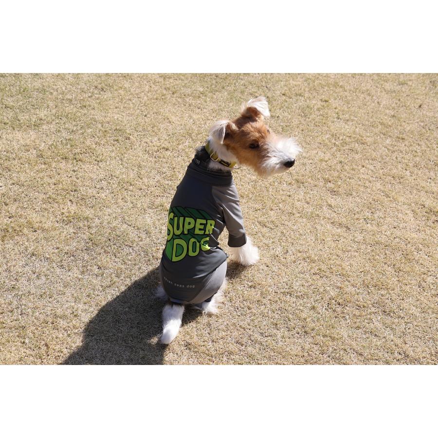犬服 seven seas dog｜セブンシーズドッグ SUPER DOG 4legs / ECO BLUE 3-4号 春夏 犬の服 小型犬 ロンパース 送料無料 おしゃれ かわいい 涼しい 水遊びの画像