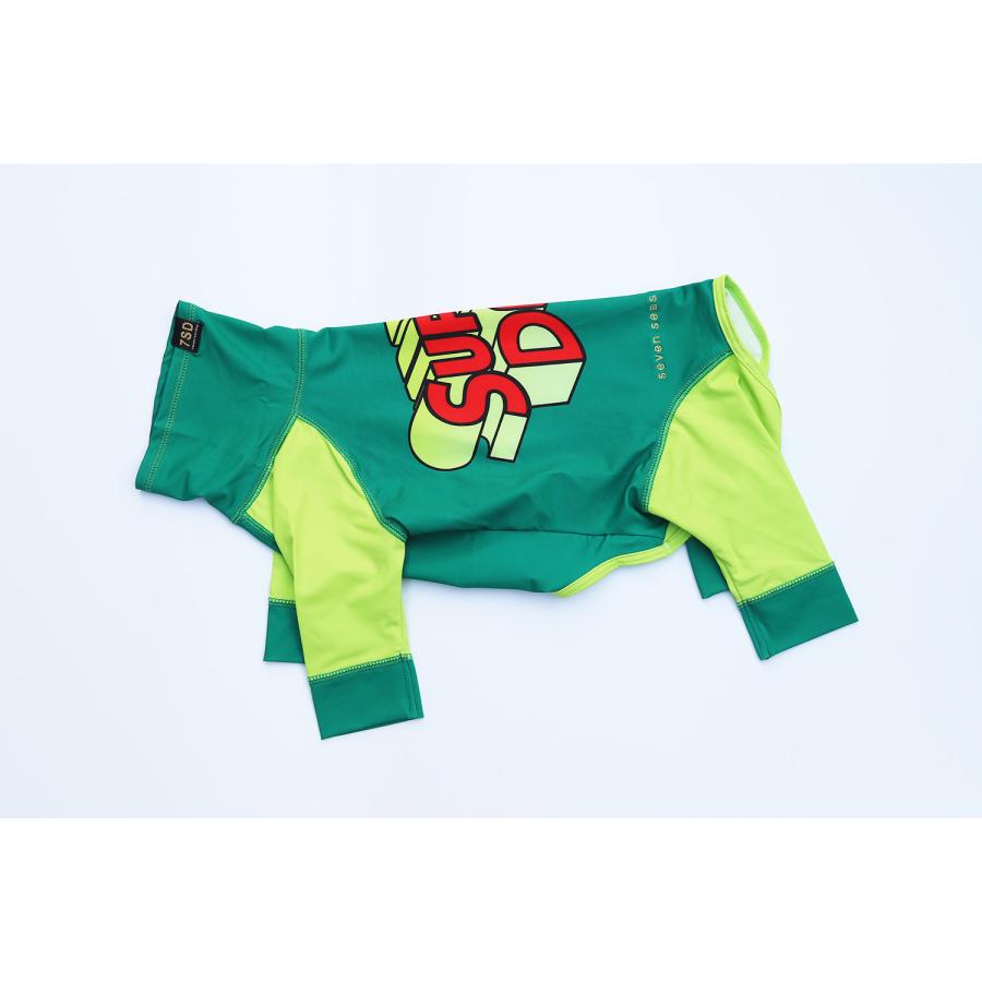犬服 seven seas dog｜セブンシーズドッグ SUPER DOG 4legs / ECO BLUE 3-4号 春夏 犬の服 小型犬 ロンパース 送料無料 おしゃれ かわいい 涼しい 水遊びの画像