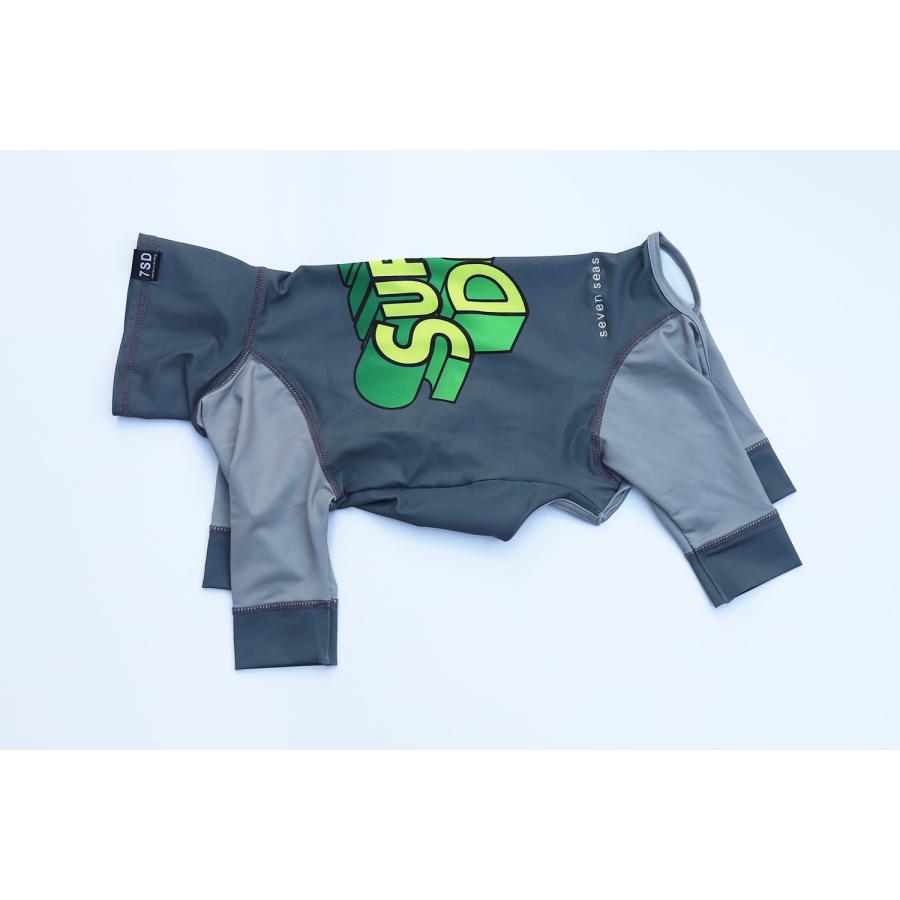 犬服 seven seas dog｜セブンシーズドッグ SUPER DOG 4legs / ECO BLUE 3-4号 春夏 犬の服 小型犬 ロンパース 送料無料 おしゃれ かわいい 涼しい 水遊びの画像