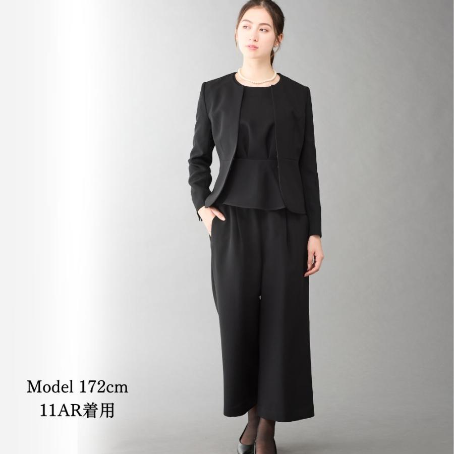 喪服 レディース ブラックフォーマル 着回し 3点セット パンツ 喪服 レディース ブラックフォーマル 着回し 3点セット パンツ