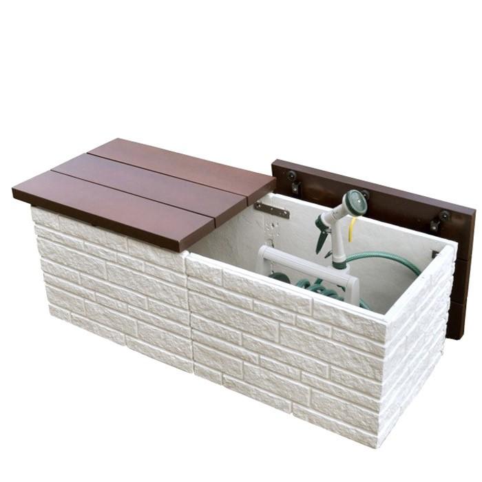 ベンチ ガーデンベンチ 屋外 収納ベンチシリーズ 幅1100mm ロングタイプ 組立式 ステップ 縁台 ベンチ型収納ボックス 屋外ベンチボックス ガーデニング用品 C04 Otk アンドハウス Yahoo 店 通販 Yahoo ショッピング