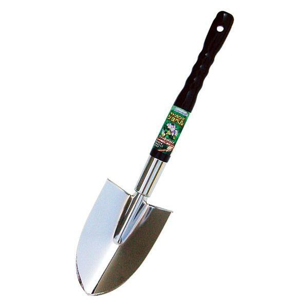園芸用 スコップ シャベル 移植ごて スチール キャンピングショベル