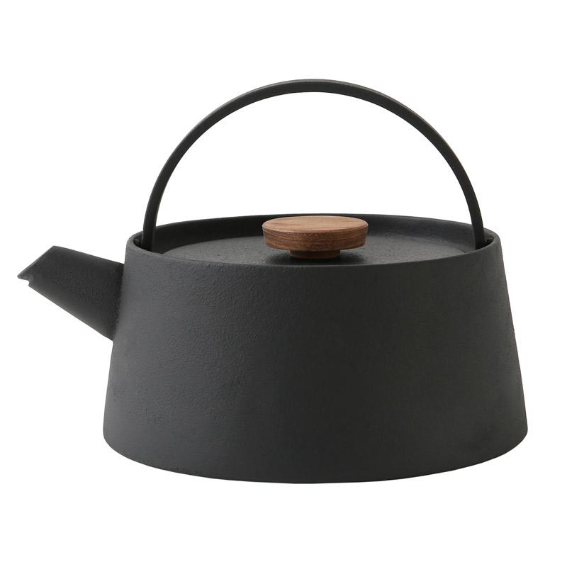 南部鉄器 南部鉄 tetu 鉄瓶 IH対応 約幅20.3×奥行16.5×高さ15.0