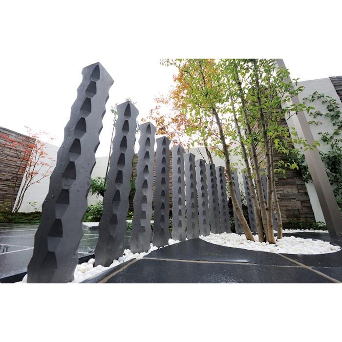 玄関 アプローチ 門柱 柱 三州いぶし瓦 いぶし銀 いぶし陶木 円筒 H600 90角 フェンス デザイン柱 装飾 Diy K0801 Otk アンドハウス Yahoo 店 通販 Yahoo ショッピング