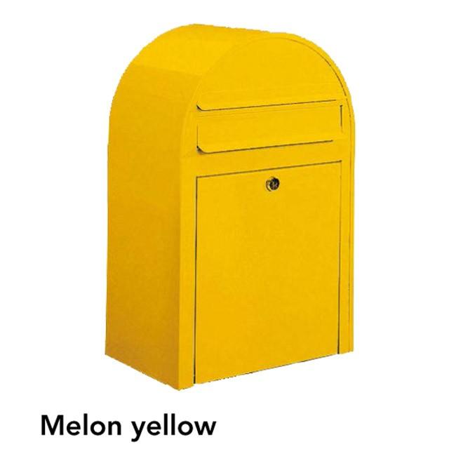 郵便ポスト　郵便受け　壁付け　イエロー　鍵付き 楽天市場】【6％OFFクーポン配布】ポスト 郵便ポスト 壁付け