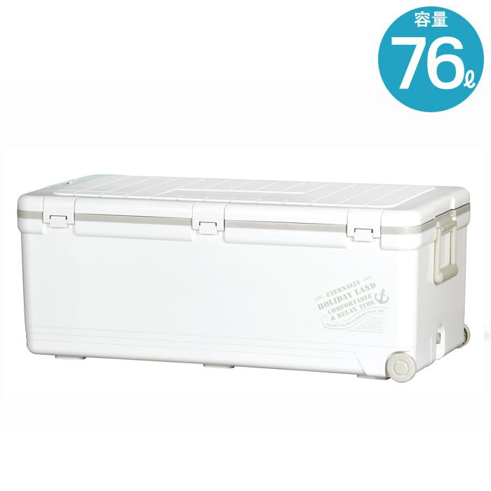 クーラーボックス 大型 保冷 ホリデー ランド クーラー 76l 500ml 68本分 ホワイト 保冷力 発泡材 取手 日本製 クーラーバッグ 水抜栓あり Q5018 Otk アンドハウス Yahoo 店 通販 Yahoo ショッピング