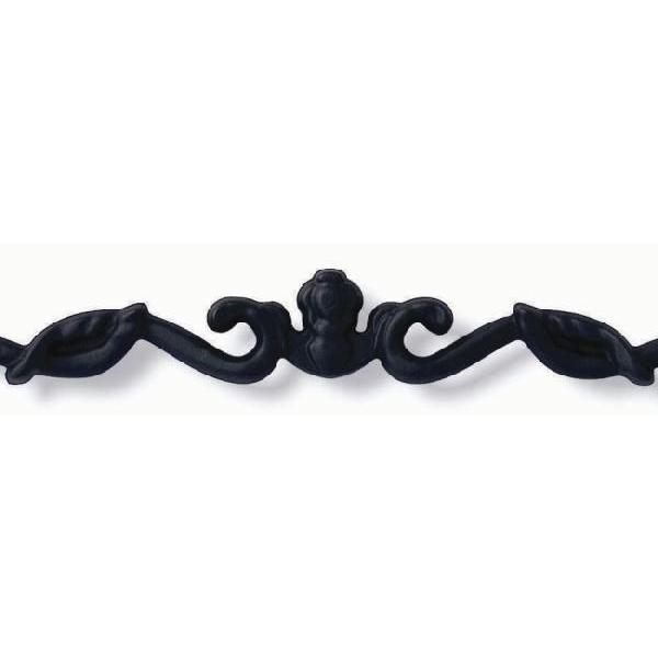 壁飾り 外壁 アイアン風 妻飾り ワイド型 IT7121 グラファイト