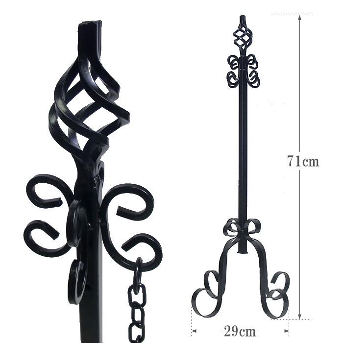 送料無料お手入れ要らず 駐車場 ポール おしゃれ フェンス アイアン チェーンスタンド 本体４本 鎖３本 エストアオリジナル重り用袋４枚付き セット 駐車場ポール チェーン Aynaelda Com
