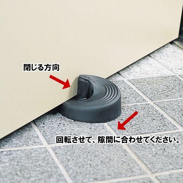 ドアストッパー 万能型 ドア ストッパー スロープ式 吸盤式 重いドアも
