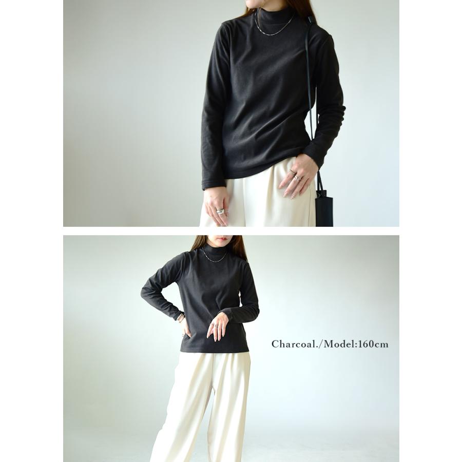 and it_（アンドイット） カットソー レディース ハイネック 長袖