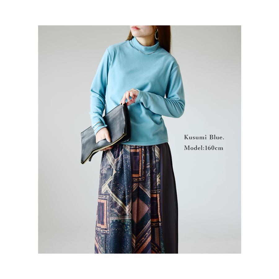 and it_（アンドイット） カットソー レディース ハイネック 長袖