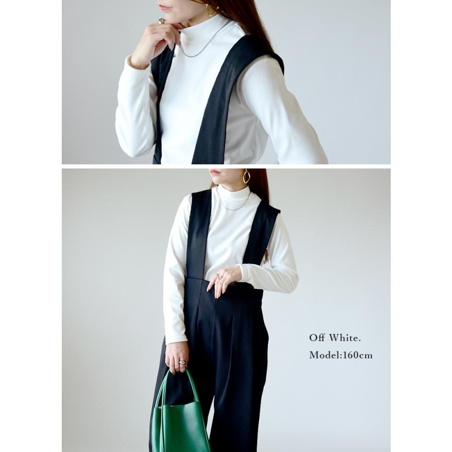 and it_ カットソー レディース ハイネック 長袖 大きいサイズ