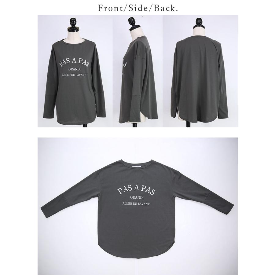 and it_（アンドイット） カットソー レディース 長袖 tシャツ ロンt