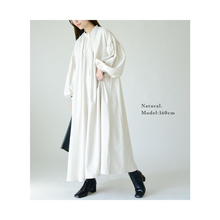 美品 2023 ババグーリ 細畝 コーデュロイ ロング シャツ ワンピース 美品 2023 ババグーリ 細畝 コーデュロイ ロング シャツ