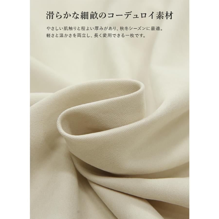 and it_（アンドイット） ワンピース レディース コーデュロイ ロング