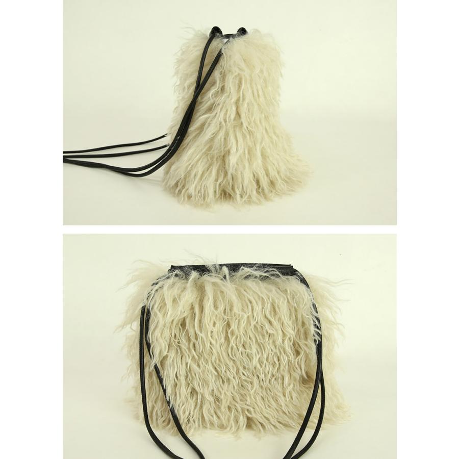 and it_ ファーバッグ ショルダー 巾着 鞄 かばん もこもこ 秋