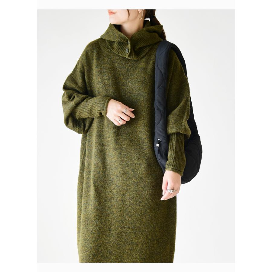 and it_（アンドイット） ニットワンピースロング 秋冬 50代 40代 30代