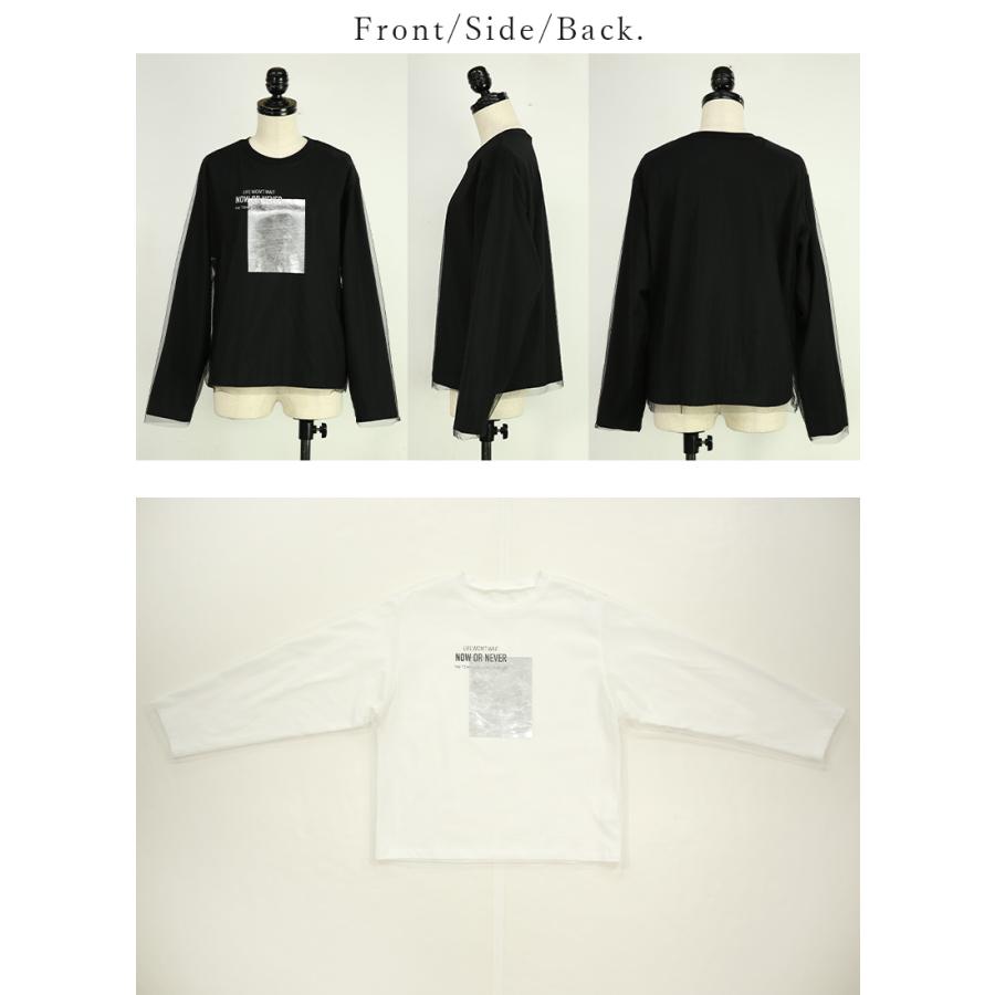 and it_ カットソー レディース 長袖 白 黒 tシャツ トップス and it_ カットソー レディース 長袖 白 黒 tシャツ トップス