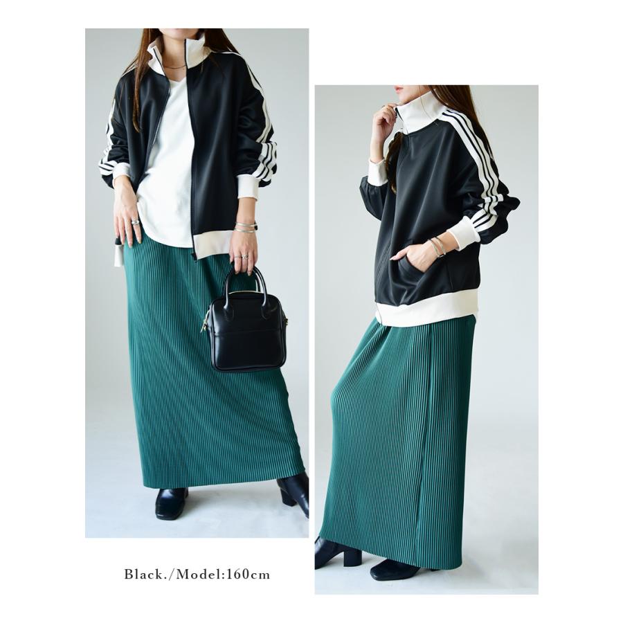 マークアンドロナ トラックジャケット レディース ジップアップ ハイネック 長袖 マークアンドロナ トラックジャケット レディース ジップアップ