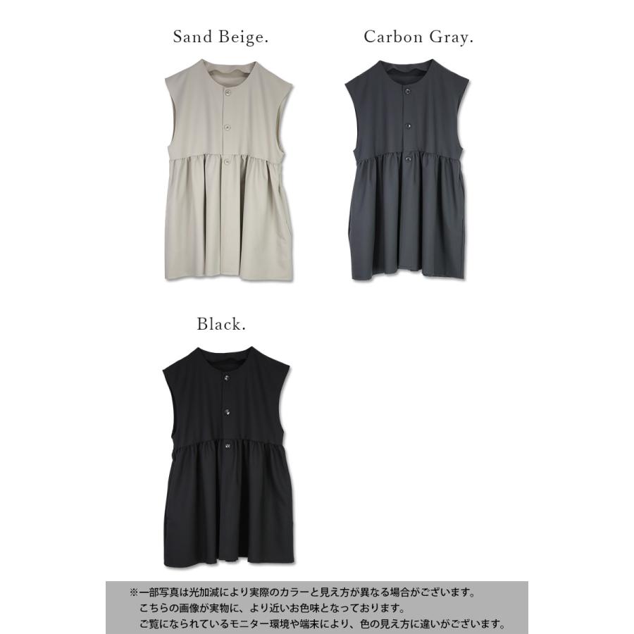 and it_（アンドイット） ベスト レディース トップス 前開き