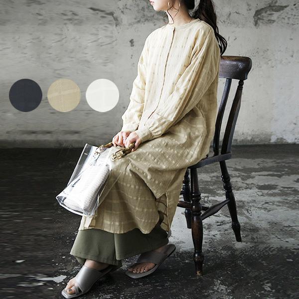 ワンピース レディース 50代 40代 30代 代 夏 春 ロング 白 羽織り インド綿 コットン 軽い 長袖 薄手 透け感 おしゃれ アンドイット And It レディース 通販 Paypayモール