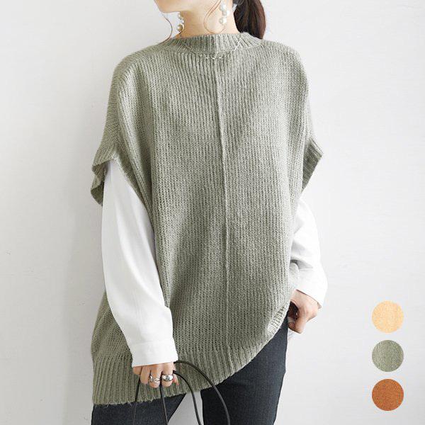 カーディガン レディース 秋冬 コーデ 洗える ニット トップス 羽織り 長め あったか 暖か 前開き ニットベスト 50代 40代 30代 代 おしゃれ アンドイット And It レディース 通販 Paypayモール