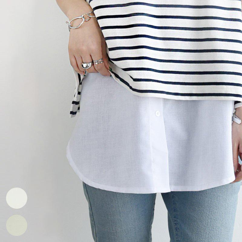 21新作モデル タンクトップ レディース ロング丈 インナー 重ね着 シャツ風 夏 春 薄手 無地 レイヤード 白 グレー 50代 40代 30代 代 おしゃれ1 980円 Aynaelda Com