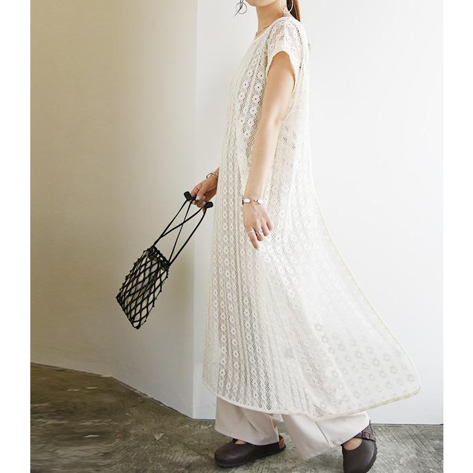 and it_ カーディガン レディース 夏 春 レース ロング ワンピース  
