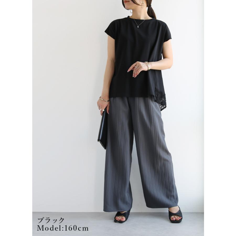 and it_（アンドイット） tシャツ レディース 半袖 無地 カットソー