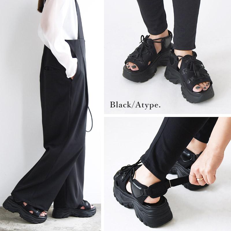 【Ｓサイズ】夏の足元に☆BARCLAY 黒 　スポーツ　厚底　サンダル BARCLAY/バークレー 厚底 グルカサンダル（日本製） 通販 - ディノス