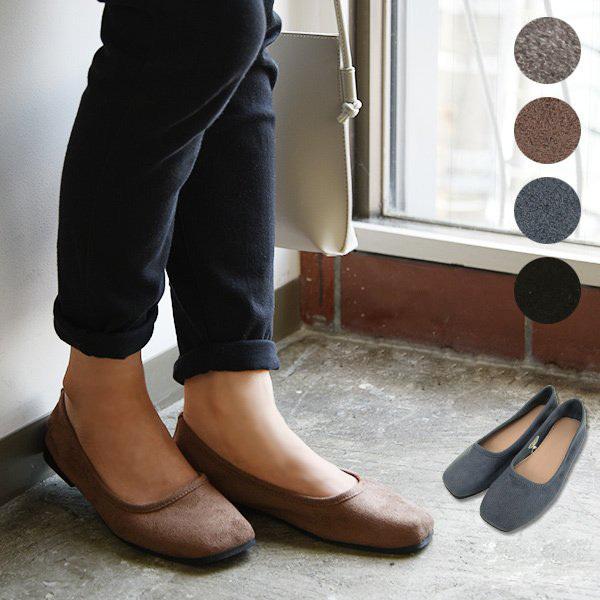 パンプス ぺたんこシューズ チャイナシューズ 靴 フェイクスエード 歩きやすい レディース 代 30代 40代 おしゃれ S1b4565 アンドイット And It レディース 通販 Yahoo ショッピング