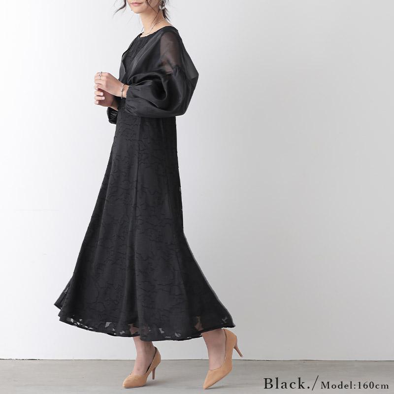 フォーマルワンピース ジャケット 2点セット ロング オケージョン 50代 40代 30代 20代 結婚式 卒業式 卒園式 ママ スーツ セレモニー 入園式 入学式 七五三 | and it_ | 06