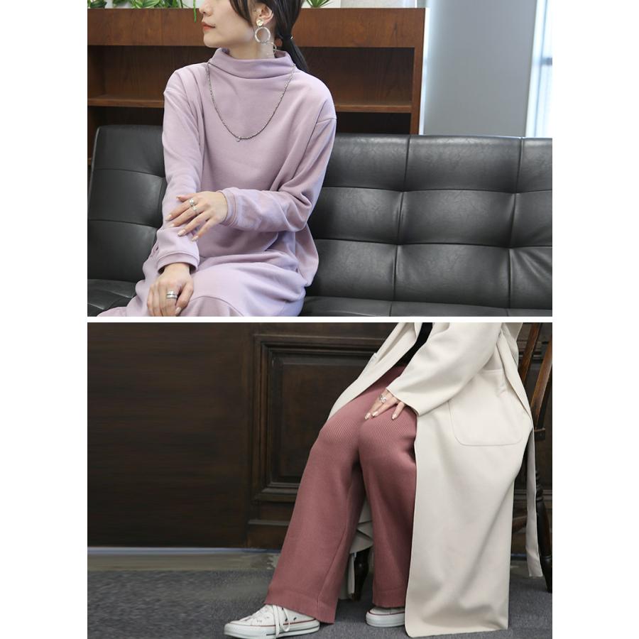 福袋 2026 レディース 5点セット ニット コート アウター ワンピース 裏起毛 パンツ トップス ボトムス ゆったり 綿ニット 秋 冬 おまけ付 おしゃれ | and it_ | 08