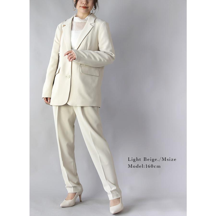 爆買 セレモニースーツ レディース セットアップ 2点 コーデセット ママ 入学式 卒業 入園 卒園 ジャケット 羽織 トップス パンツ ボトムス おしゃれ | and it_ | 07