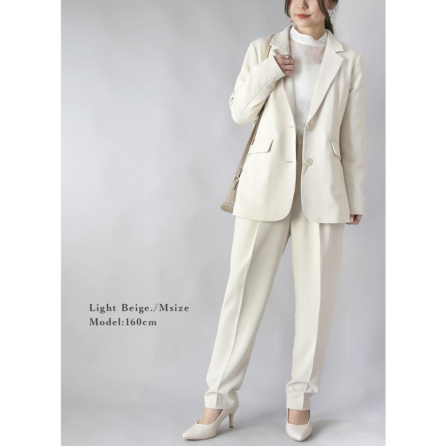 爆買 セレモニースーツ レディース セットアップ 2点 コーデセット ママ 入学式 卒業 入園 卒園 ジャケット 羽織 トップス パンツ ボトムス おしゃれ | and it_ | 08