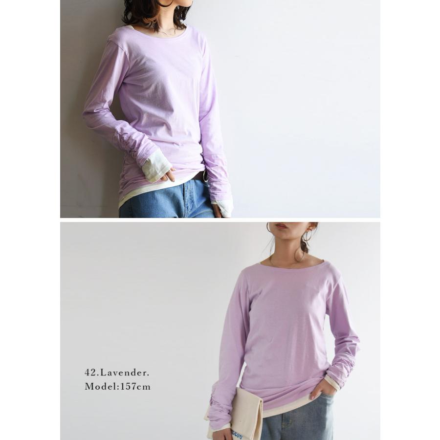 and it_ カットソー 長袖 Tシャツ 綿 レディース おしゃれ ロンt
