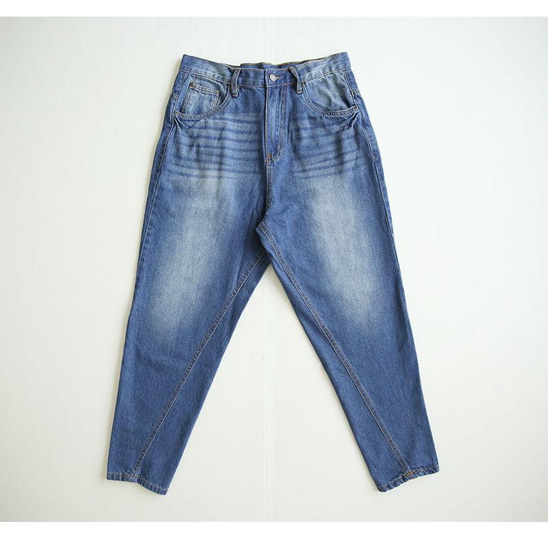 爆買 サルエルパンツ デニム レディース ジーパン ジーンズ ボトムス 白 体型カバー S M L 2L 3L 4L 大きいサイズ 50代 40代 30代 20代 ワイド おしゃれ SS, AW,の画像