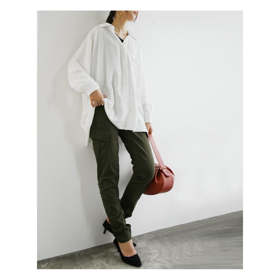 and it_ カーゴパンツ レディース スリム 大きいサイズ 春 夏 秋