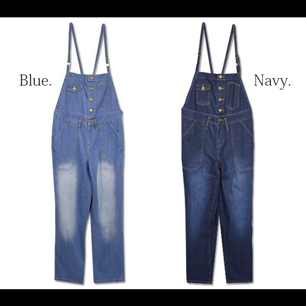 and it_ デニムサロペット ジーンズ オーバーオール オールインワン