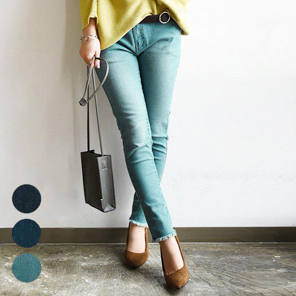人気top スキニーパンツ レディース 春夏秋 デニム ストレッチ ジーパン ジーンズ パンツ 大きいサイズ 代 30代 40代 フリンジ おしゃれ2 750円 Ask Koumuin Com